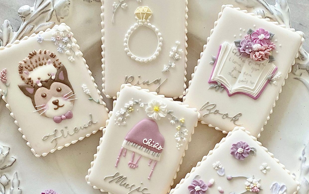 長崎県長崎市オーダーアイシングクッキー/アイシングクッキーレッスン/通販