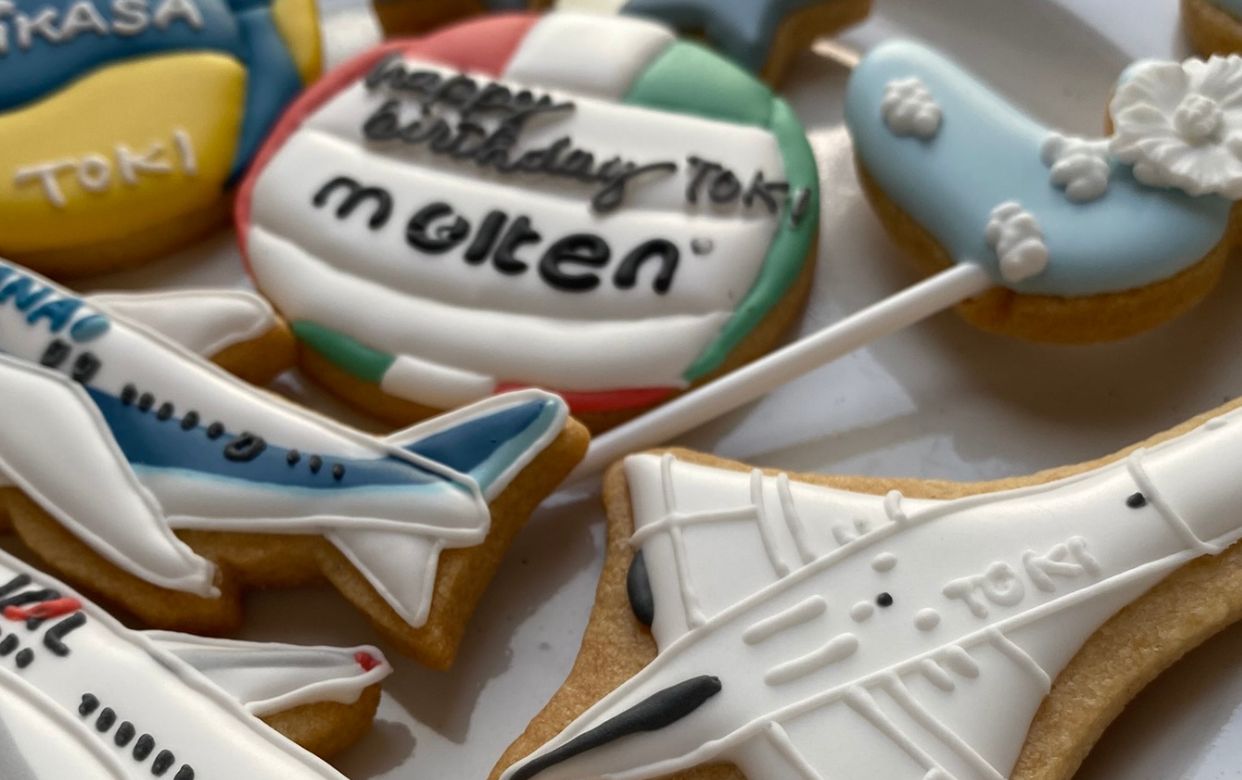 長崎県長崎市オーダーアイシングクッキー/アイシングクッキーレッスン/通販