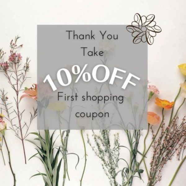 【期間限定】初めてご購入時10%OFFクーポン