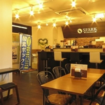 Cafe ＆ Beauty SPARK　酸素カプセル300円OFF＆ドリンク1杯無料　【FNKウェブチケット定期購入者限定】