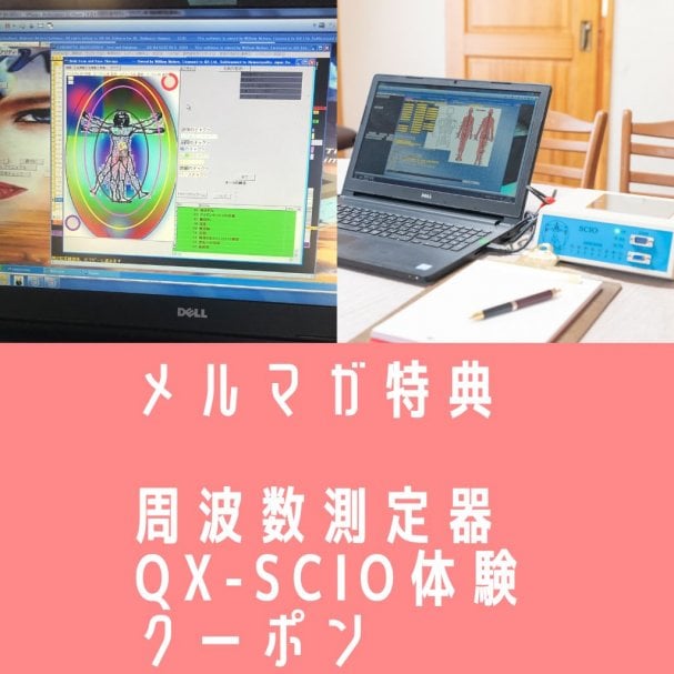 メルマガ購読特典　周波数測定器QX-SCIO体験