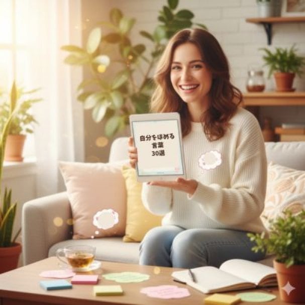 自分をほめる言葉30選