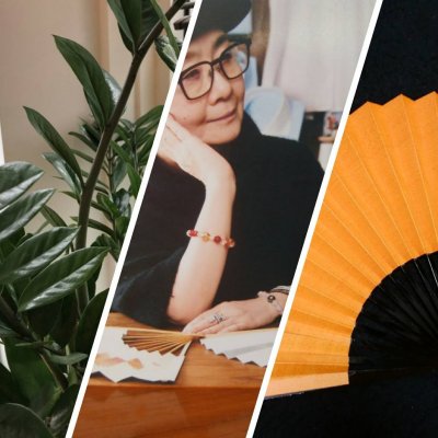 扇子屋是文 浅草の老舗 荒井文扇堂 の魂を受け継ぐたった一人の 江戸扇子 絵師 是文 歌舞伎や能楽の役者が舞台やプライベートで使用する扇子 を作り続けています