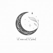 Lil' moon nail & school Lilacare.