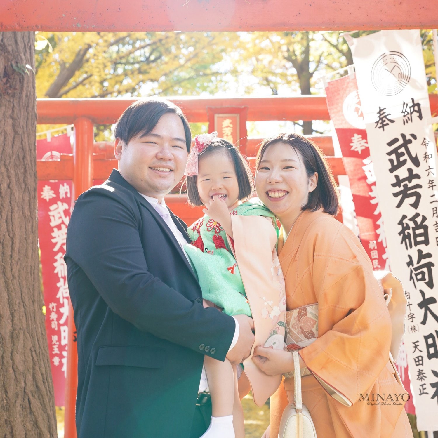 鬼子母神にて