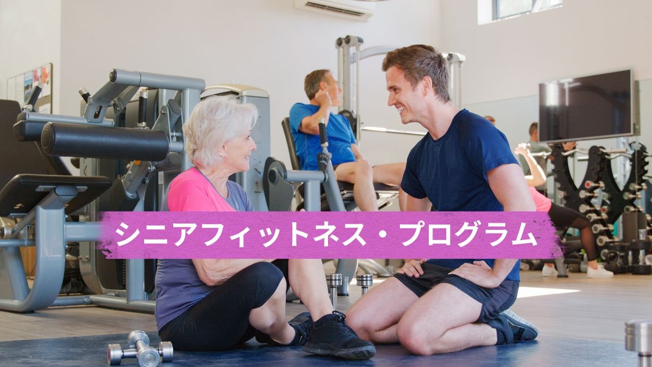 シニアフィットネス 中高年の体づくり 体力向上 老化防止