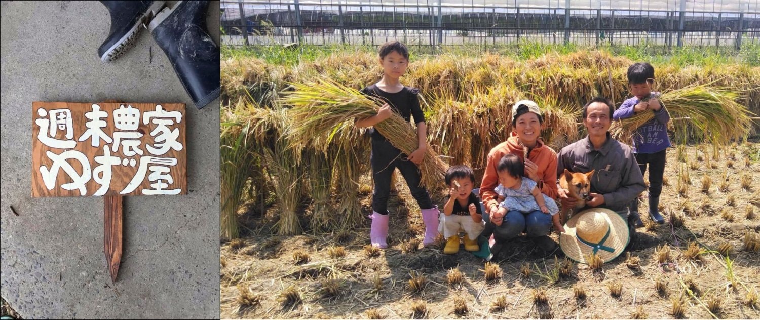 週末農家ゆず屋・米、豆、麦の自給・家族６人とイヌ、ヤギ、ニワトリとの共同生活