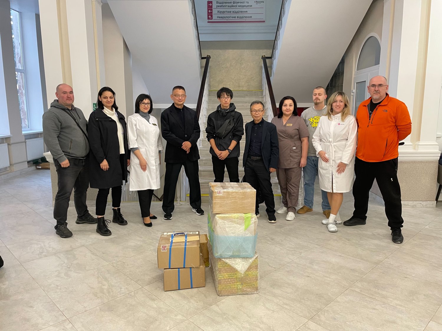 ウクライナリナビリ施設の様子動画