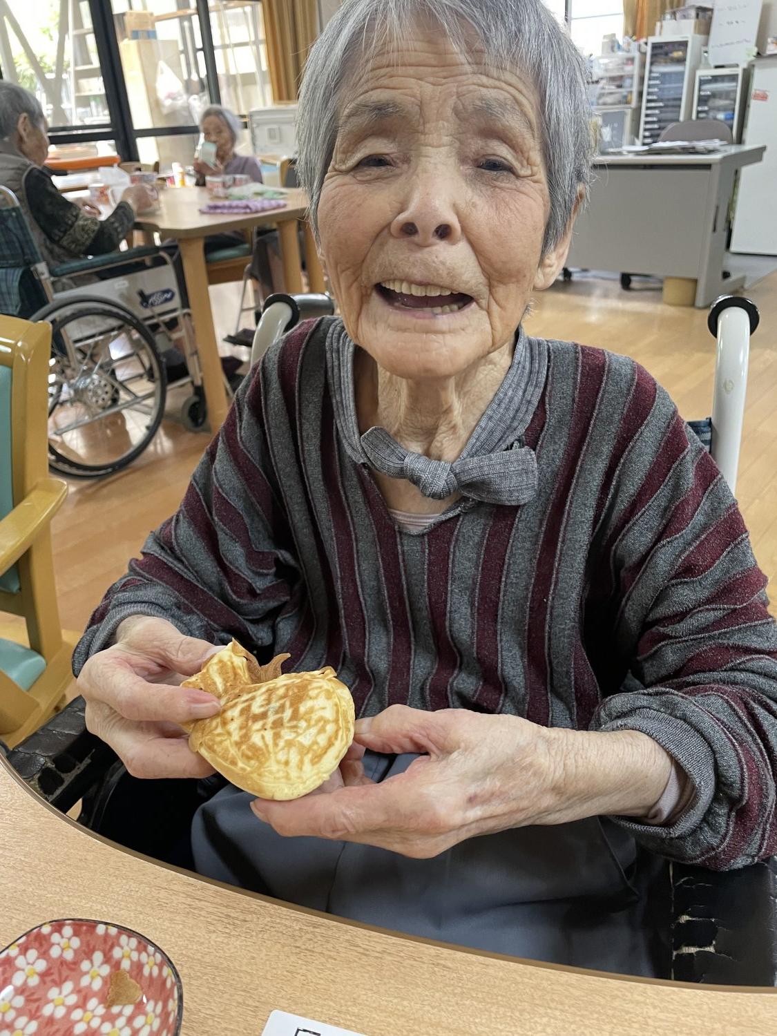 久々に見るたい焼きに喜んでいただきました！