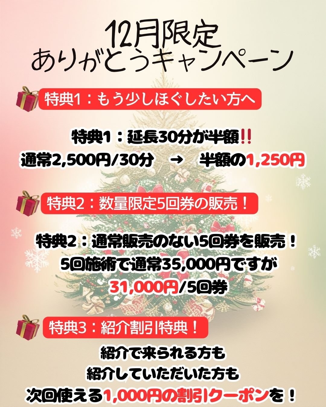 一宮市整体12月キャンペーン