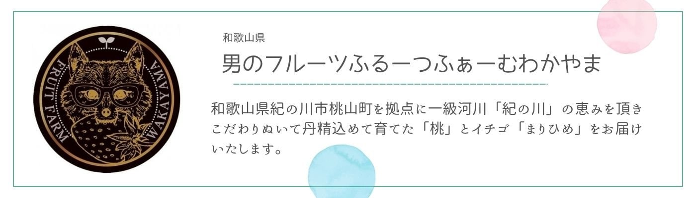 和歌山県紀の川市男のフルーツふるーつふぁーむわかやま