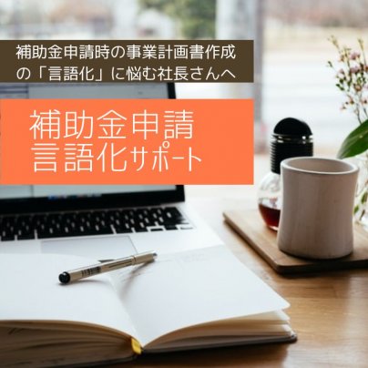 補助金申請書類作成時の「言語化」サポートのための【軍師コンサル】開始しました！