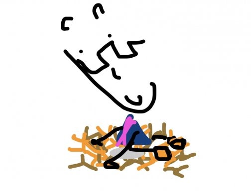 巣作り