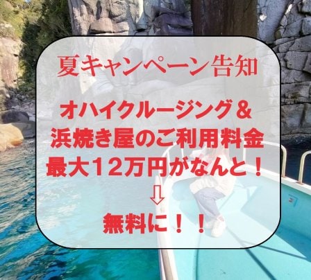 2024年サマーキャンペーン情報！最大１２万円が無料に！