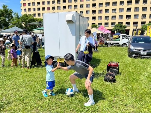 【イベント報告】 6/15(土) 幕張ベイタウン朝市にキックターゲットブースを出展しました🎳