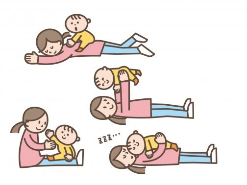 目が離せなく、また常に抱っこ抱っこな息子