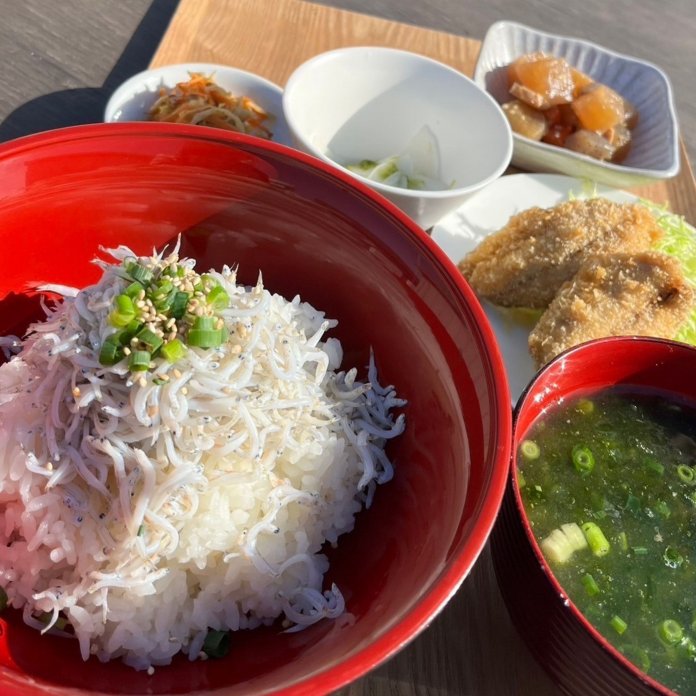 しらす丼定食