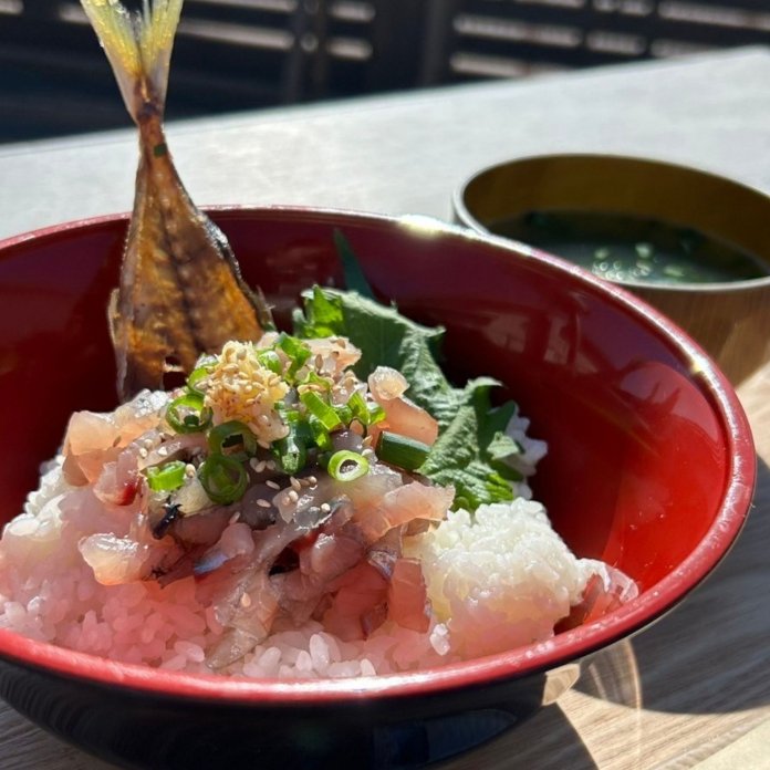 鯵丼