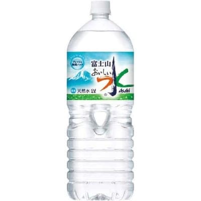 2000ml アサヒ飲料 アサヒ富士山 おいしい水 6本