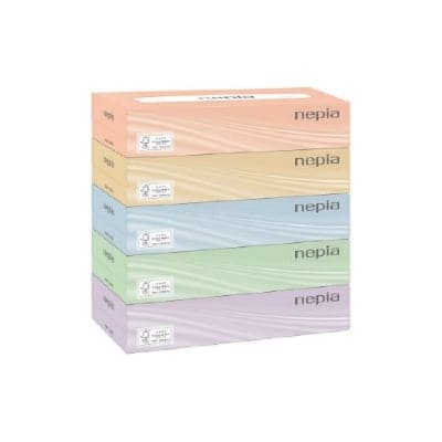 王子ネピア:ネピア ティッシュ 200W 5個パック×6パック 3000円