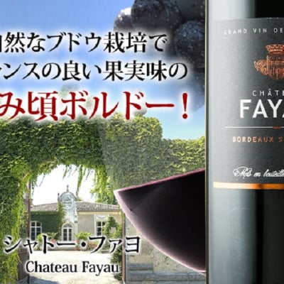 シャトー・ファヨ 2015年 フランス ボルドー 赤ワイン フルボディ 750ml 6本