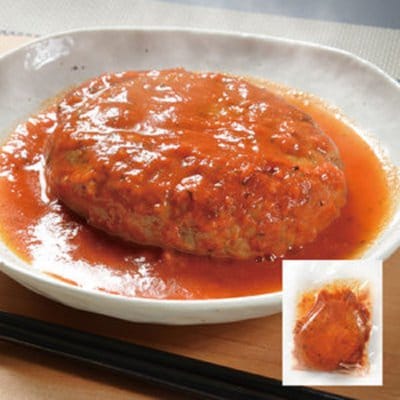 粗挽きジューシーハンバーグ(トマトソース )170g (税込 380 円) 送料別