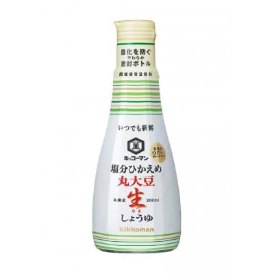 キッコーマン いつでも新鮮塩分ひかえめ丸大豆生しょうゆ 卓上ボトル224円