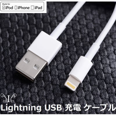 【メール便定形外・送料無料】ライトニングケーブル 1m USB iPhone X アイフォン アイフォーン iPad iPod Lightning Apple 充電 転送 【期間限定商品】