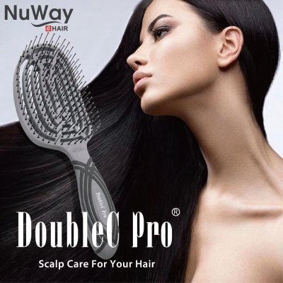 【10月31日まで20%ポイント還元】NuWay4hair Double C Pro|日本初上陸!話題のヘアブラシ