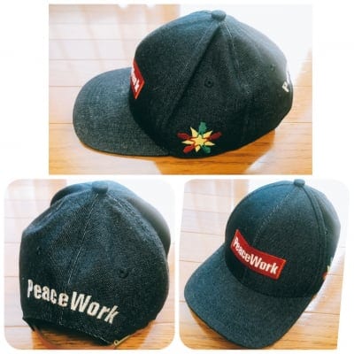Peaceworkキャップ