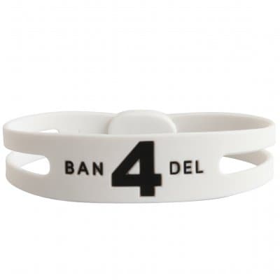 BANDEL ブレスレット レギュラー(ホワイト)NO.4 Mサイズ