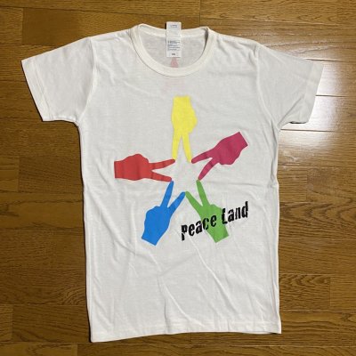 Peace Land Tシャツ(ホワイト) Sサイズ