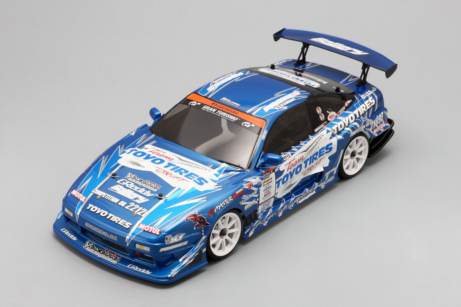 ボディはTOYOTIジャンク品　1/10 ヨコモ TOYOTIRE 180SX ボディ\u0026シャーシ