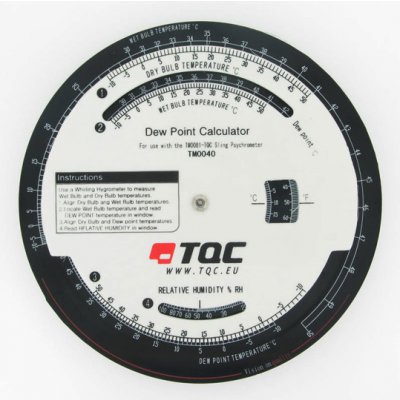 TQC 露点計算盤 KT-TM0040