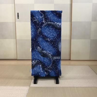 浴衣 夜空の龍 男女兼用