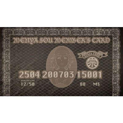 麺屋宗ブラックカード