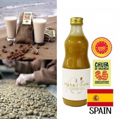 オルチャータ・オーガニック   HORCHATA DE CHUFA　スーパーフード・タイガーナッツ使用　スペイン・バレンシア産