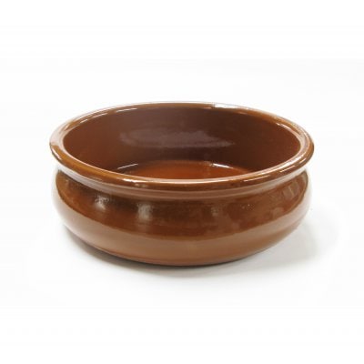 スペイン伝統の耐熱性陶器 カスエラ OVAL 15cm (深めタイプ)