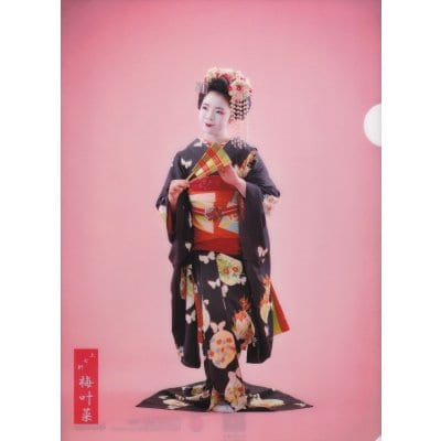舞妓クリアファイル3枚セット〜梅叶菜〜