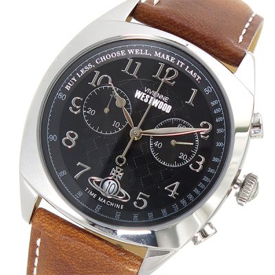 ヴィヴィアン ウエストウッド VIVIENNE WESTWOOD クオーツ メンズ 腕時計 VV176BKTN ブラック