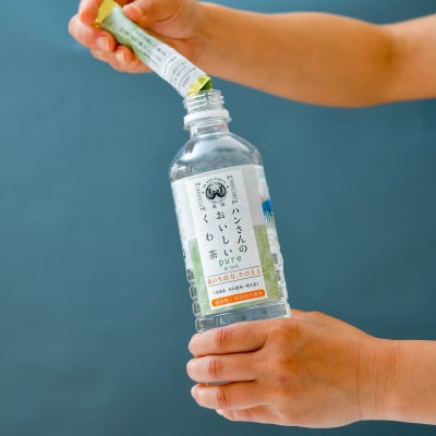 ペットボトル・桑100%粉末スティック付き24本・ハンさんのおいしいくわ茶