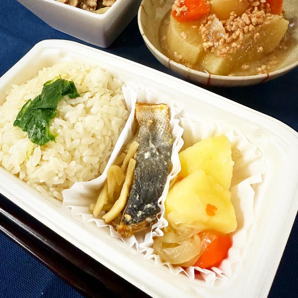 Jal国際線機内特別食 ノンアレルギー グルテンフリーお弁当 鱈の塩麹焼き 230g クール便 冷凍