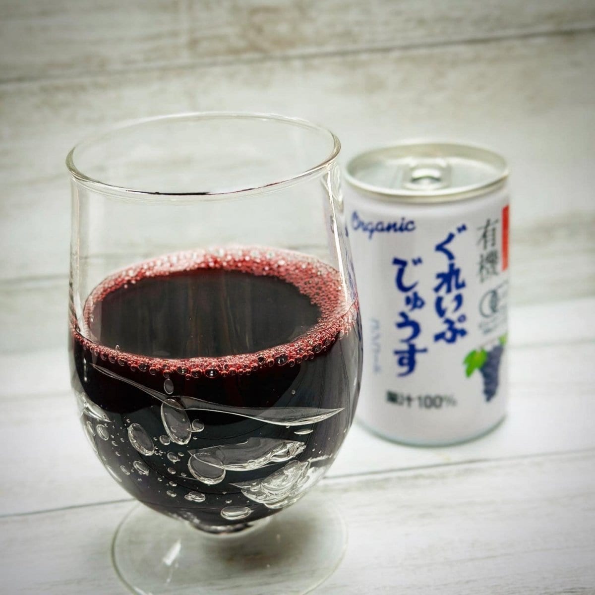 [コンコード]オーガニックぐれいぷじゅうす160g/赤ぶどうを使用したストレートグレープジュース