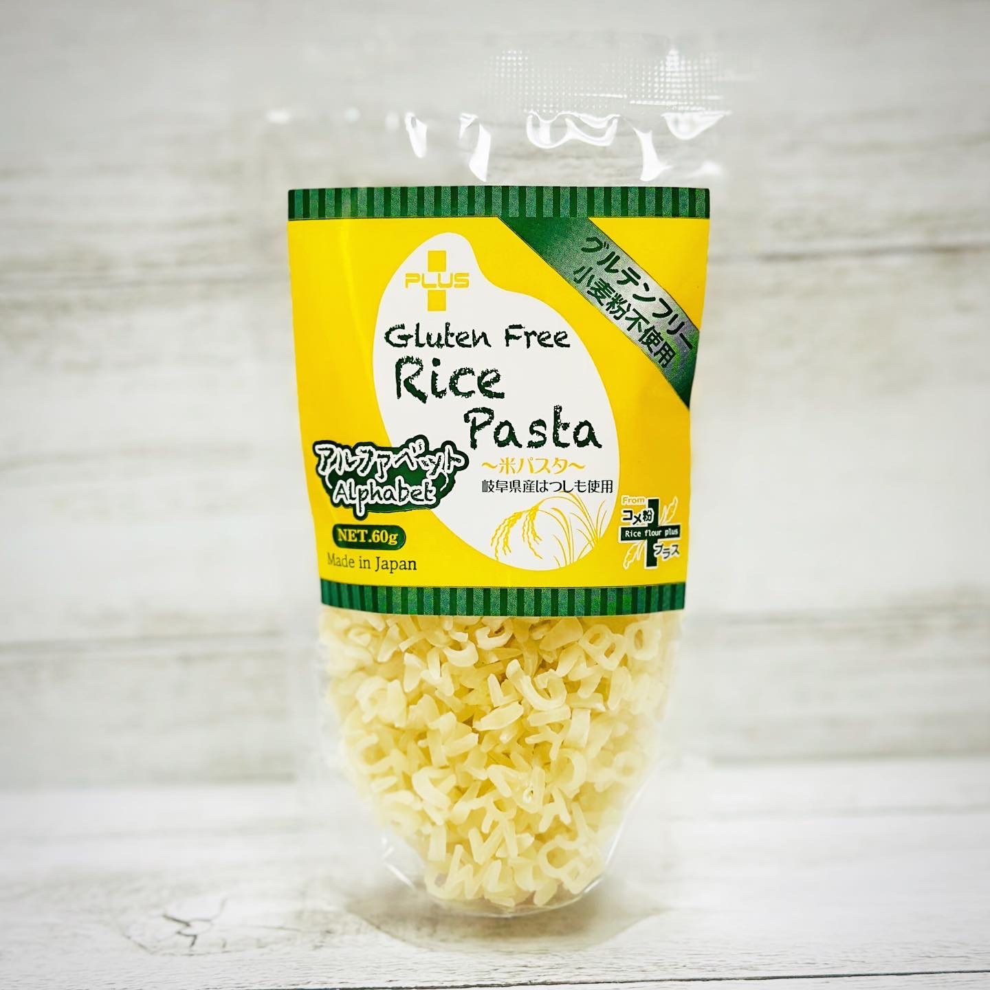 アルファベットマカロニ/60g]グルテンフリーライスパスタ((株)PLUS