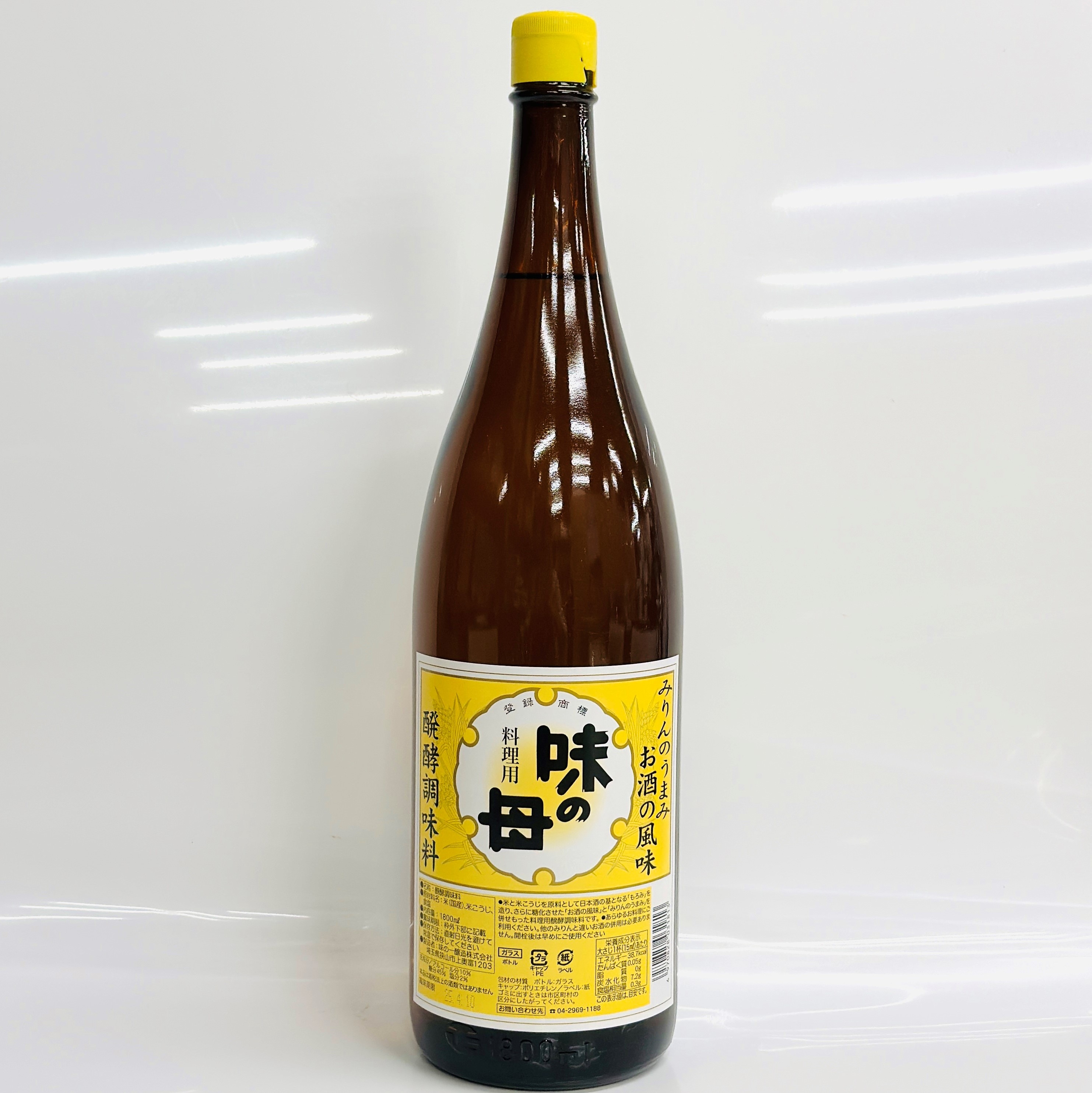 みりん　味の母 1800ml 調味料×3本セット 楽天市場】味の母1.8l 3本セットの通販