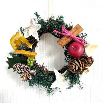 《送料無料》クリスマスリース【☆フルーツ☆】
