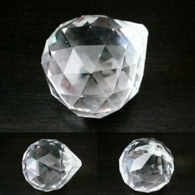 3個入 | 30mm | サンキャッチャーボール | クリア(無色透明) | 手芸ハンドメイド