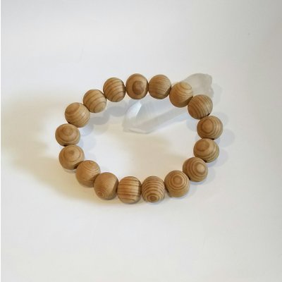 ヨイアサー屋オリジナル 12mm屋久杉ブレスレット⑤ 15.5cm