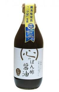 心のぽん酢 有機純米コシヒカリ静置発酵酢使用 360ml
