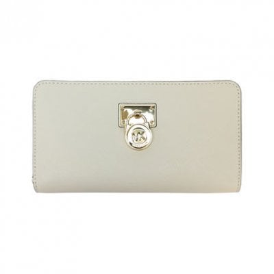 マイケルコース/Michael Kors 長財布 LG ZIP AROUND 白